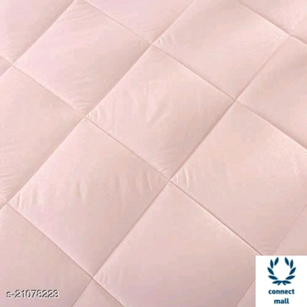 Elegant 200 GSM Microfibre Comforter Double Bed for Winter | Luxurious Quilt Blanket Double Bed | Soft Microfiber Qulits AC Comforters | Size 100X90Inch BabyPink - Free Size, Baby Pink, Cotton, Pack of1